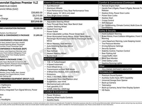 Used 2018 Chevrolet Equinox Premier FWD image 16
