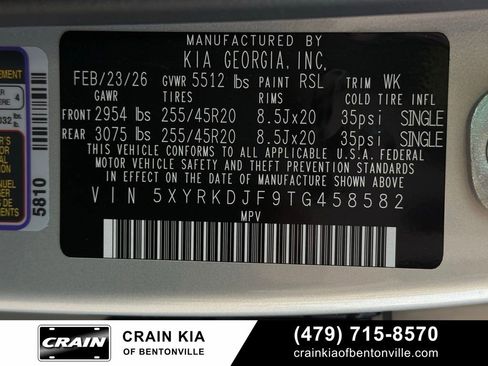 New 2026 Kia Sorento SX Prestige AWD/4WD image 37