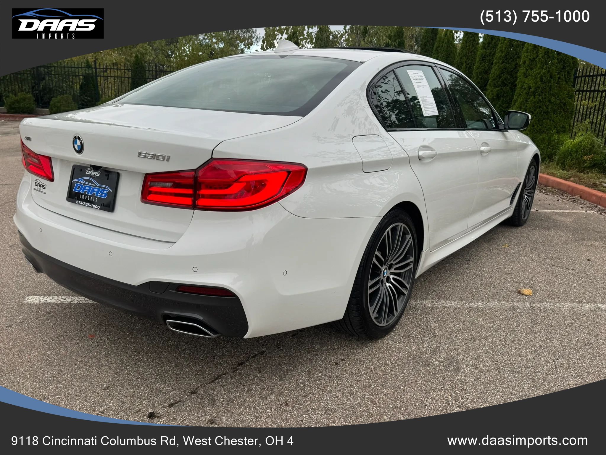 Used 2019 BMW 530i xDrive w/ M Sport Package AWD/4WD image 5