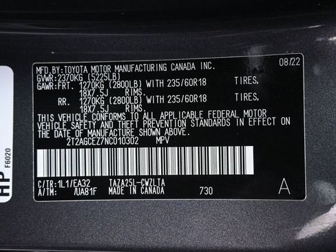 Used 2022 Lexus NX 350 AWD w/ Cold Area Package image 9