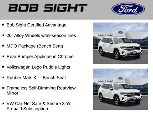 Used 2021 Volkswagen Atlas SEL Premium image 3