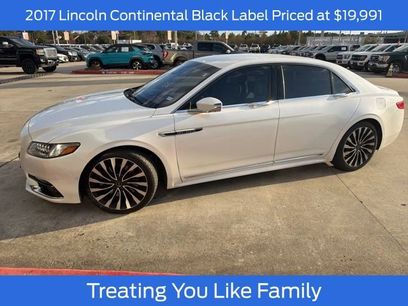 Used 2017 Lincoln Continental Black Label w/ Technology Package