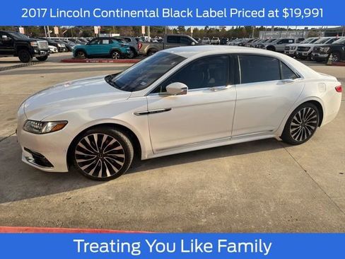 Used 2017 Lincoln Continental Black Label w/ Technology Package image 1