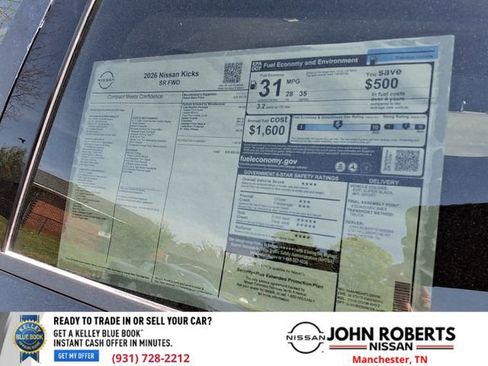 New 2026 Nissan Kicks SR w/ Cold Weather Package image 20