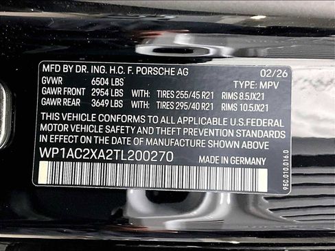 New 2026 Porsche Macan Turbo Electric AWD/4WD image 23