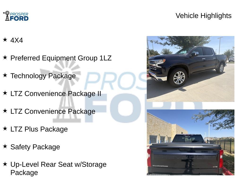Used 2022 Chevrolet Silverado 1500 LTZ w/ Technology Package AWD/4WD image 5