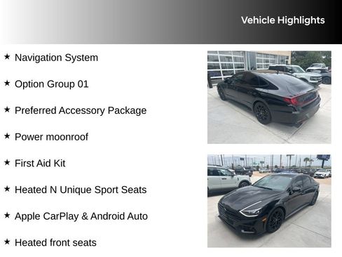 Used 2022 Hyundai Sonata N Line w/ Preferred Accessory Package FWD image 10