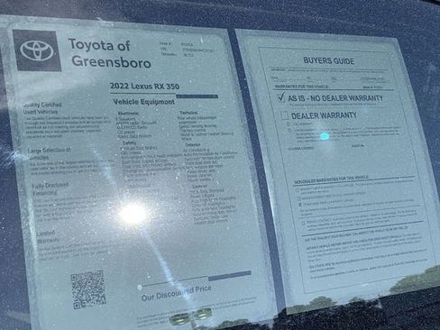 Used 2022 Lexus RX 350 FWD w/ Premium Package image 39