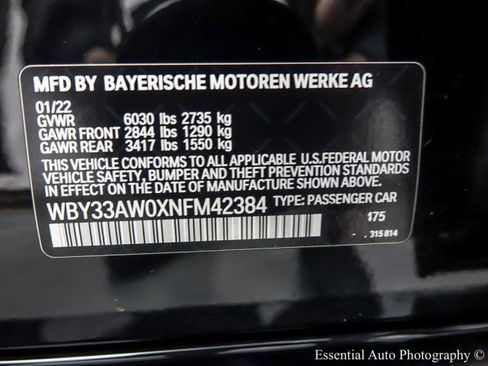 Used 2022 BMW i4 M50 w/ Premium Package image 30