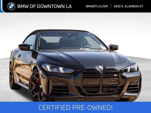 Certified 2025 BMW M440i Convertible w/ Shadowloine Package RWD image 1