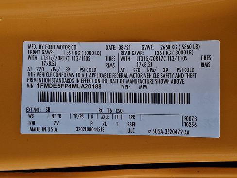 Certified 2021 Ford Bronco First Edition AWD/4WD image 29