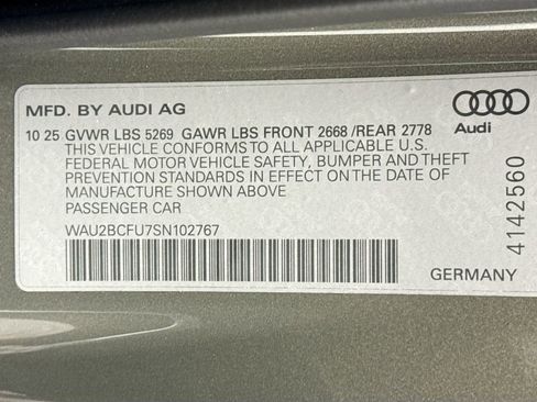 Used 2025 Audi A5 2.0T Premium Plus w/ Premium Plus image 35