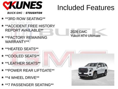 New 2026 GMC Yukon AT4 Ultimate