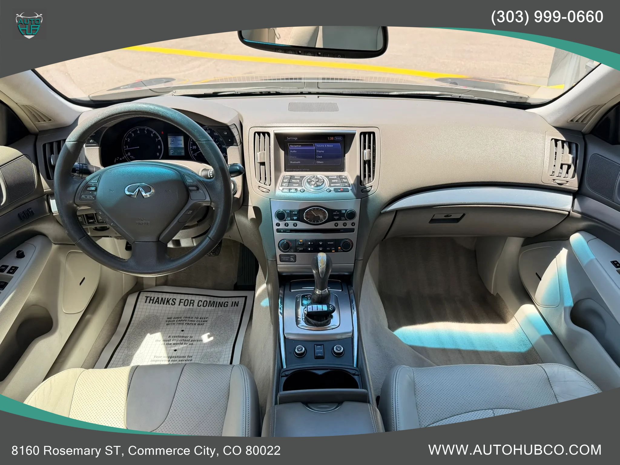 Used 2012 INFINITI G37 x Sedan w/ Premium Pkg AWD/4WD image 12