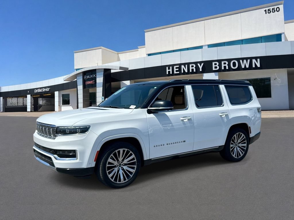 Used 2024 Jeep Grand Wagoneer Series III w/ Rear Seat Video Group 1 AWD/4WD image 1