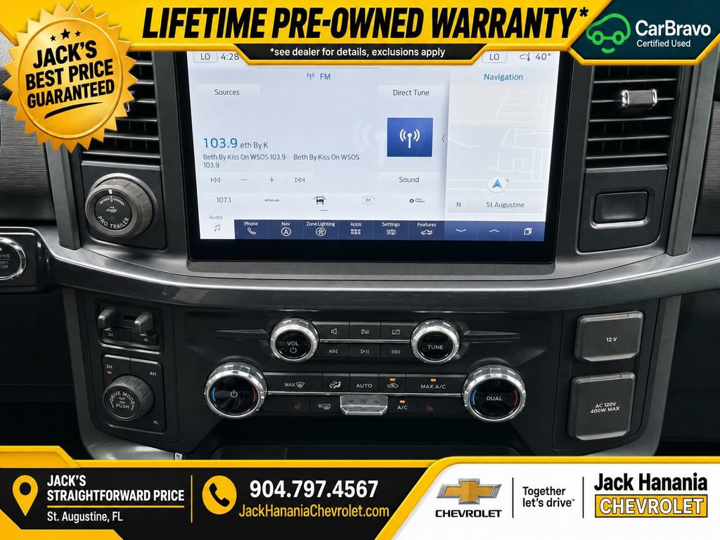 Used 2023 Ford F150 XLT w/ Equipment Group 302A High AWD/4WD image 10