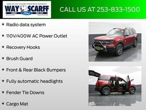 New 2025 Ford Bronco Sport Big Bend AWD/4WD image 18