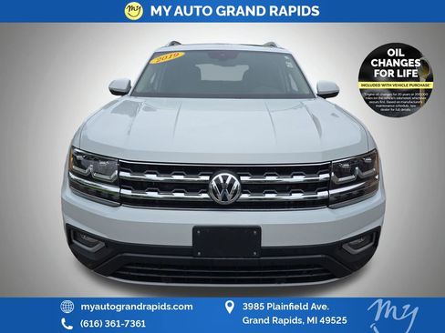 Used 2019 Volkswagen Atlas SEL AWD/4WD image 2