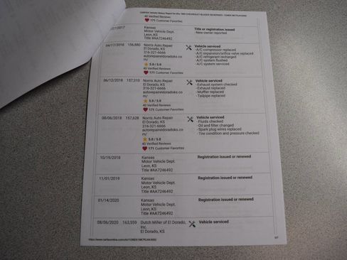 Used 1994 Chevrolet Blazer 4WD image 66