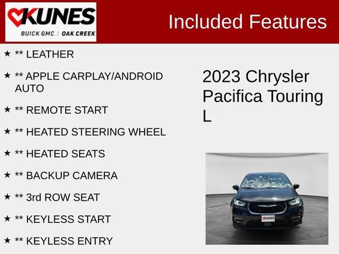 Used 2023 Chrysler Pacifica Touring-L FWD image 2