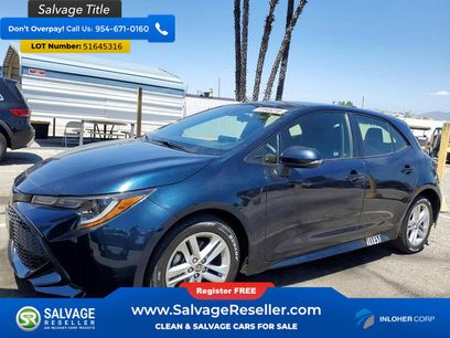 Used 2019 Toyota Corolla SE w/ Carpet Mat Package