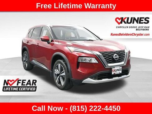 Used 2022 Nissan Rogue Platinum w/ Head-Up Display Package AWD/4WD image 1