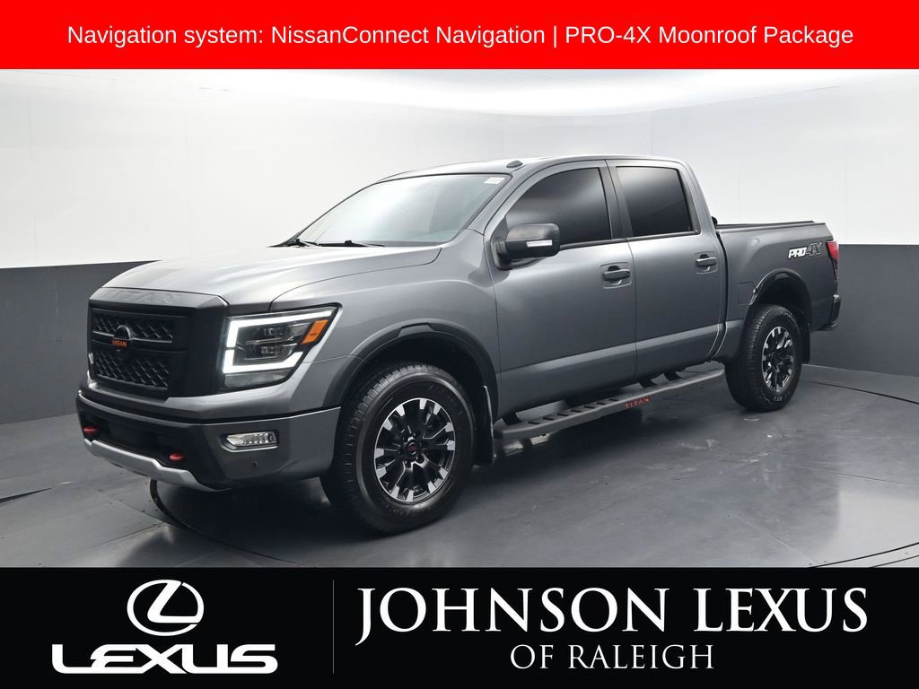 Used 2021 Nissan Titan PRO-4X w/ Pro-4x Convenience Package AWD/4WD image 1