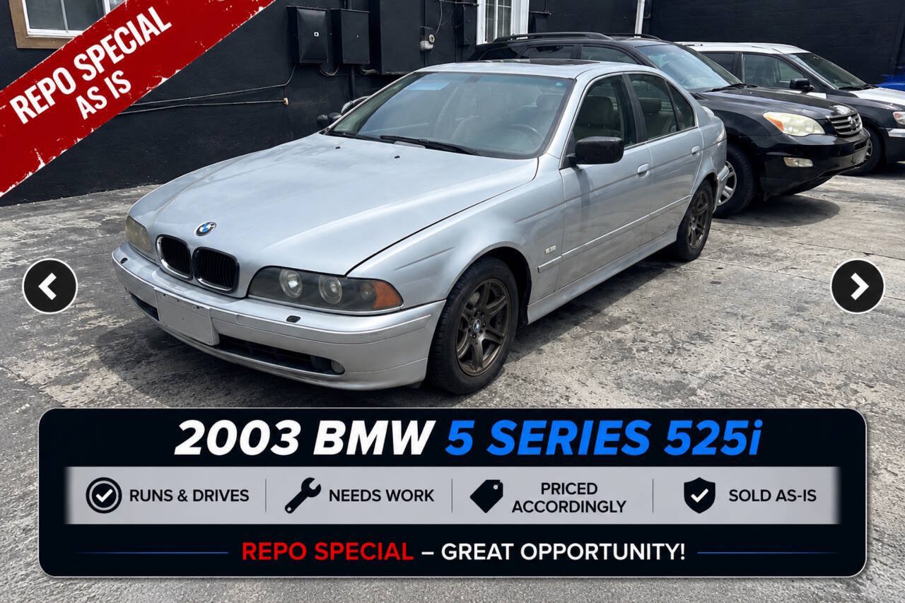 Used 2003 BMW 525i Sedan RWD image 1