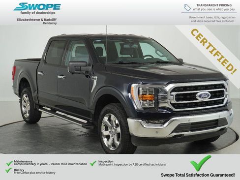 Certified 2023 Ford F150 XLT w/ Equipment Group 302A High AWD/4WD image 1