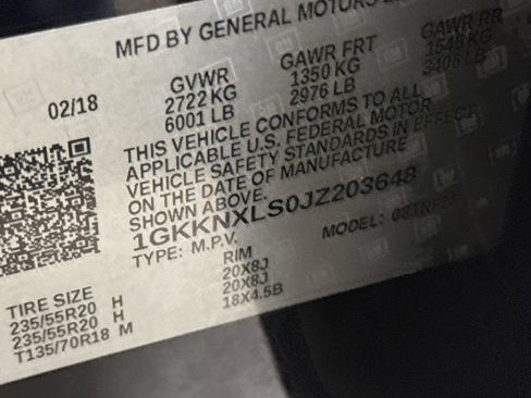 Used 2018 GMC Acadia Denali w/ LPO, Floor Liner Package AWD/4WD image 30