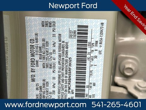 New 2025 Ford Bronco Sport Big Bend w/ Convenience Package image 30