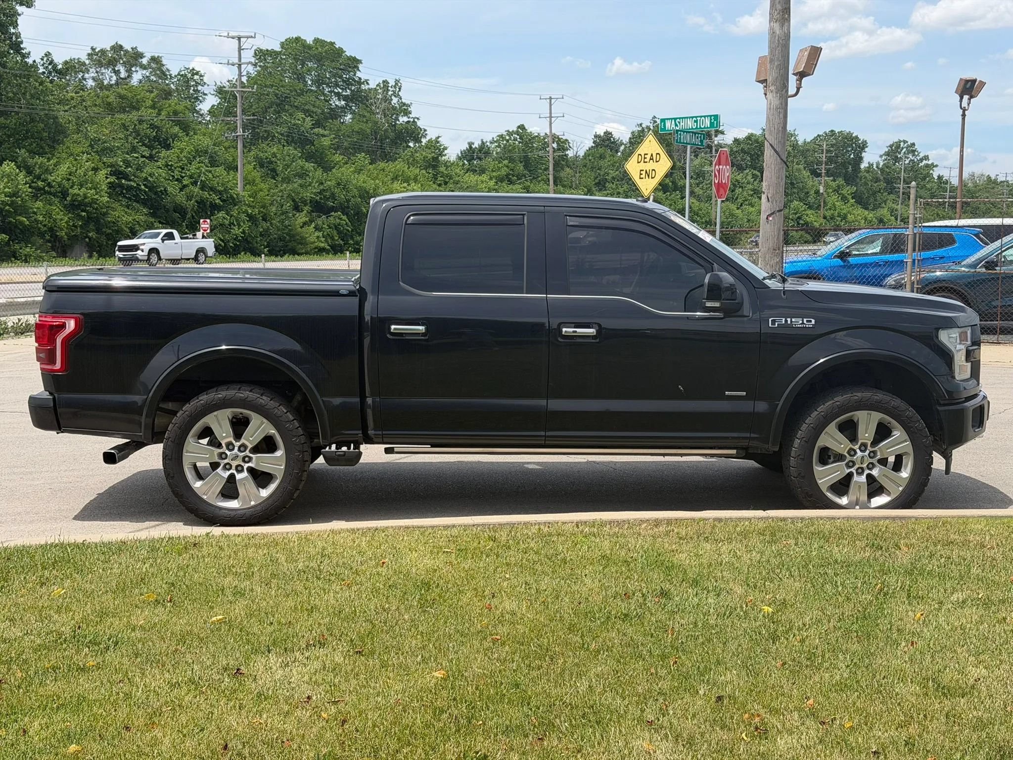 Used 2017 Ford F150 Limited w/ Trailer Tow Package AWD/4WD image 3