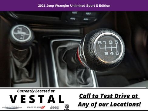 Used 2021 Jeep Wrangler Unlimited Sport AWD/4WD image 12