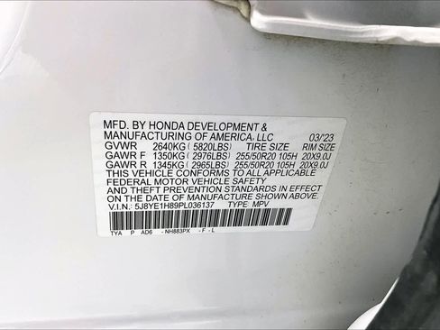 Used 2023 Acura MDX SH-AWD w/ Advance Package image 19