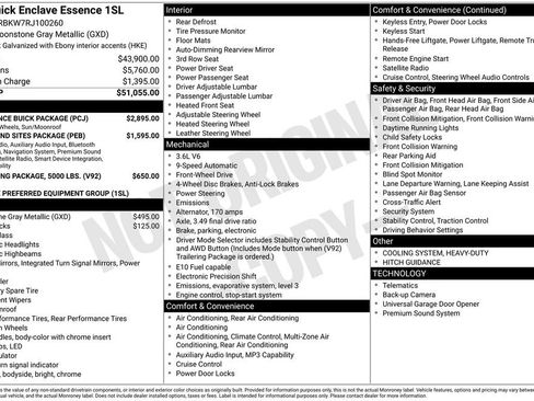 Certified 2024 Buick Enclave Essence w/ Experience Buick Package FWD image 32