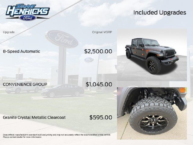 Used 2024 Jeep Gladiator Mojave w/ Convenience Group AWD/4WD image 8