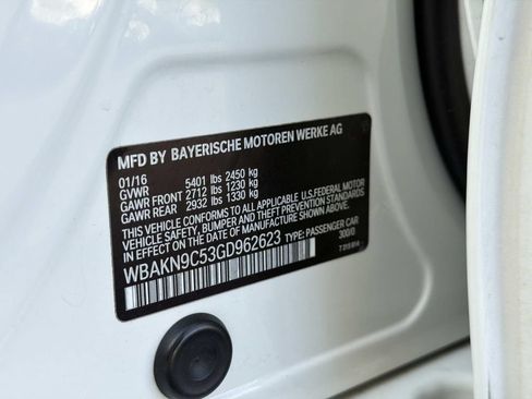 Used 2016 BMW 550i Sedan RWD image 30