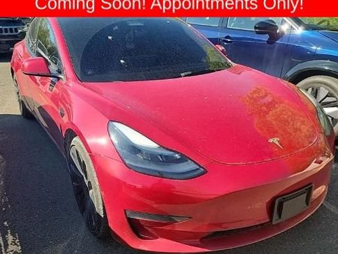 Used 2022 Tesla Model 3 Performance AWD/4WD image 1