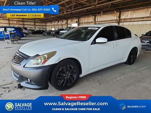 Used 2013 INFINITI G37 Journey w/ Premium Pkg RWD image 1