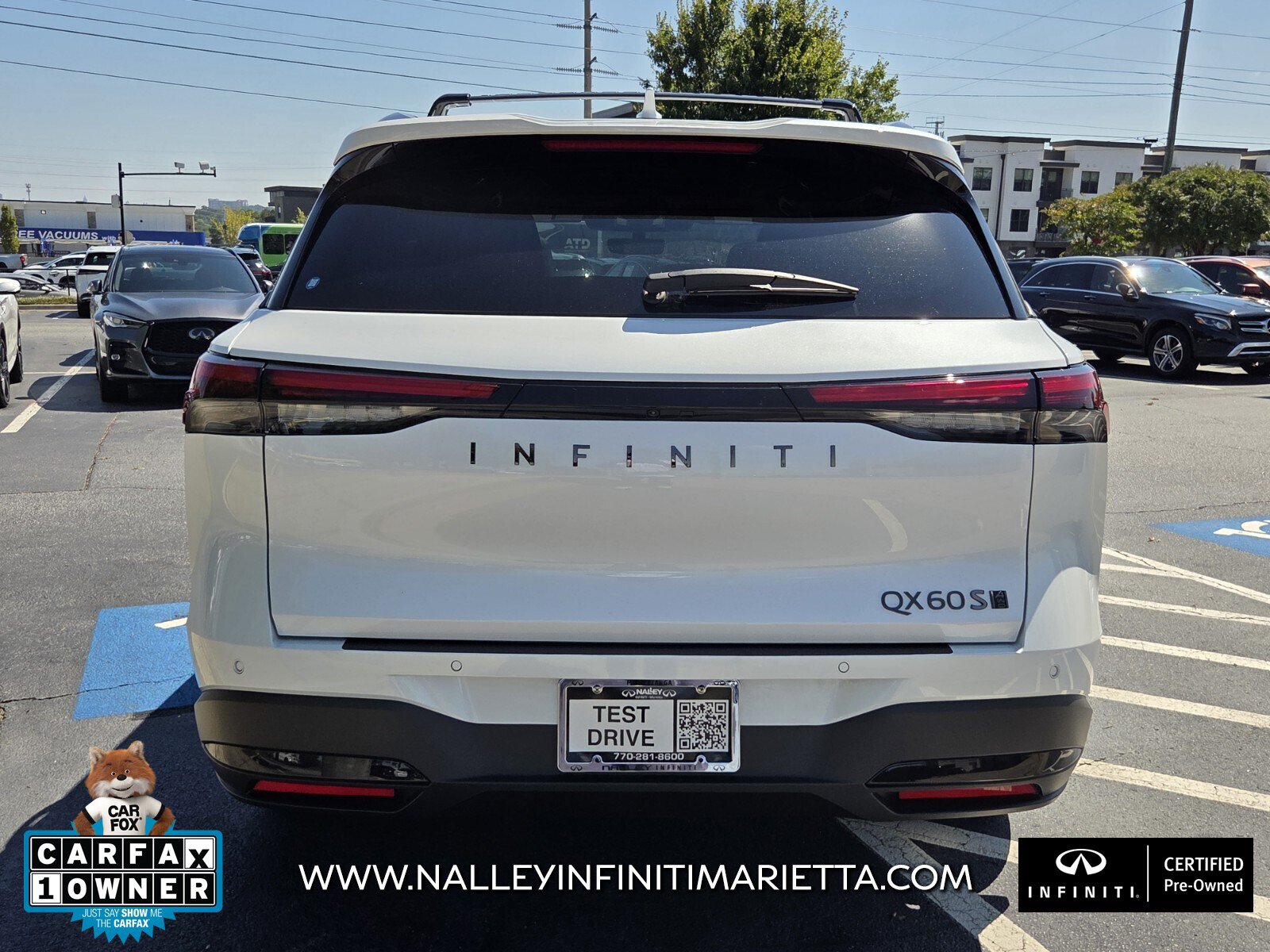 Used 2026 INFINITI QX60 Sport w/ Dark Cargo Package AWD/4WD image 7