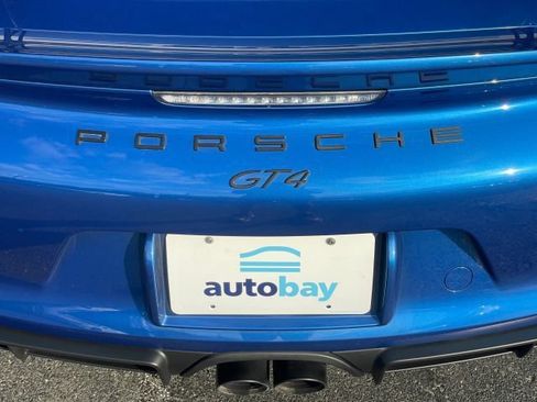 Used 2016 Porsche Cayman GT4 w/ Sport Chrono Package RWD image 14