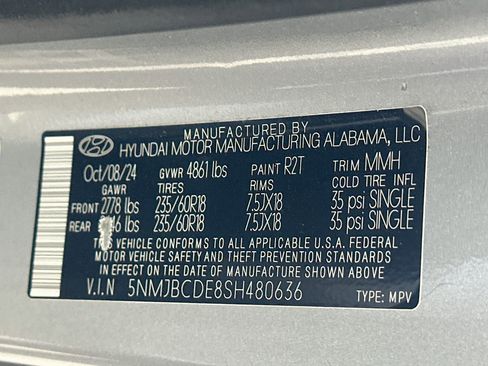 Used 2025 Hyundai Tucson SEL AWD/4WD image 12