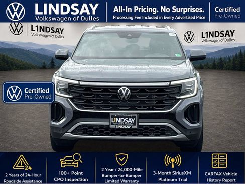 Used 2024 Volkswagen Atlas Cross Sport SE w/ Black Wheel Package AWD/4WD image 3