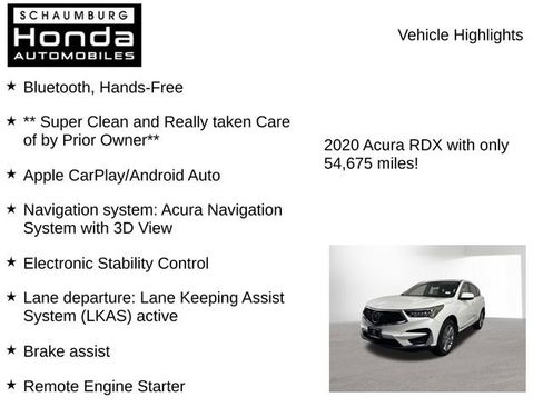 Used 2020 Acura RDX AWD w/ Advance Package image 7