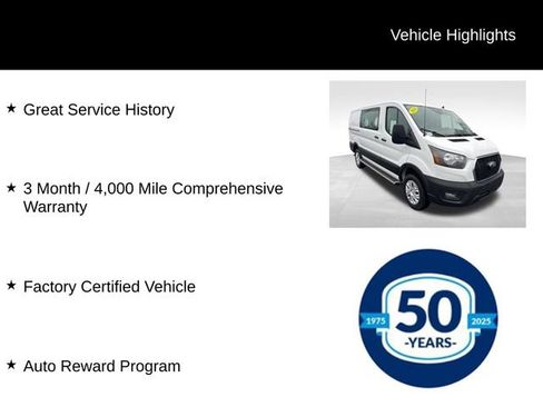 Certified 2024 Ford Transit 250 Base w/ Exterior Upgrade Package image 7