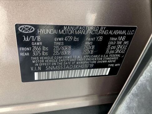 Used 2019 Hyundai Santa Fe FWD image 34