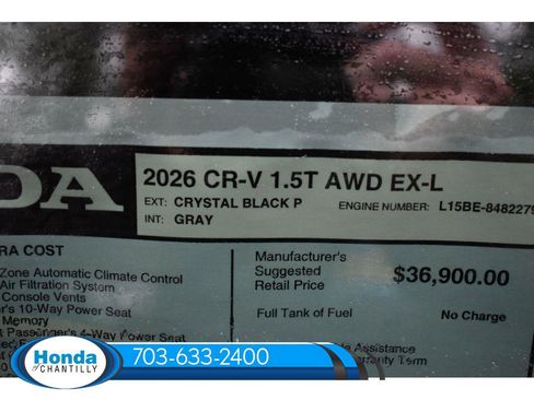 New 2026 Honda CR-V EX-L image 35