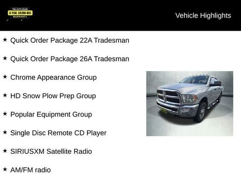 Used 2014 RAM 2500 Tradesman w/ Chrome Appearance Group image 10