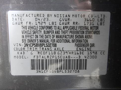 Used 2023 Nissan Kicks S FWD image 9