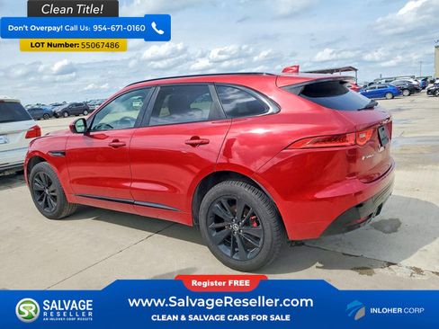 Used 2018 Jaguar F-PACE S AWD/4WD image 3